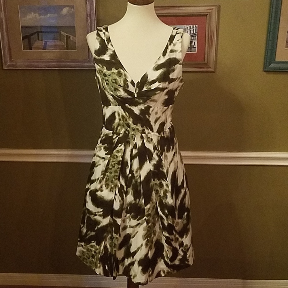 Banana Republic animal print dress